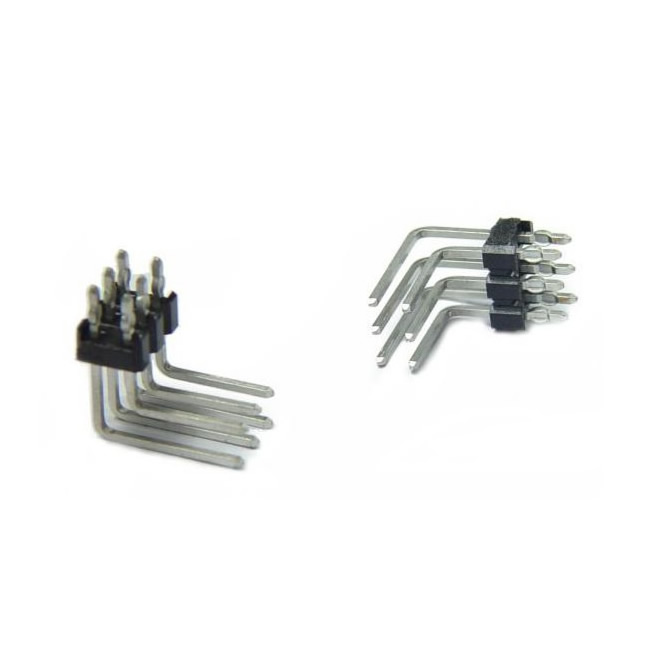 2.54 Double row single plastic bending foot